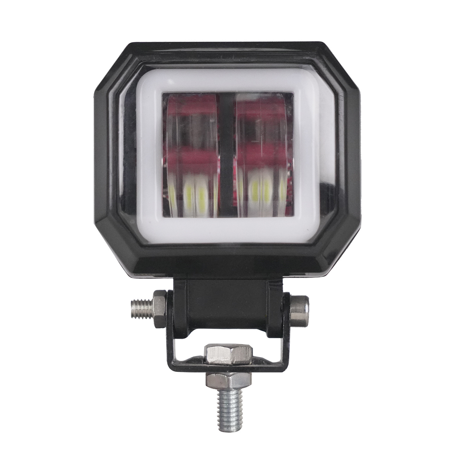 3 pulgadas cuadrado LED20W luz de trabajo luz del coche motocicleta luz eléctrica modificada coche camión luz con apertura image 7