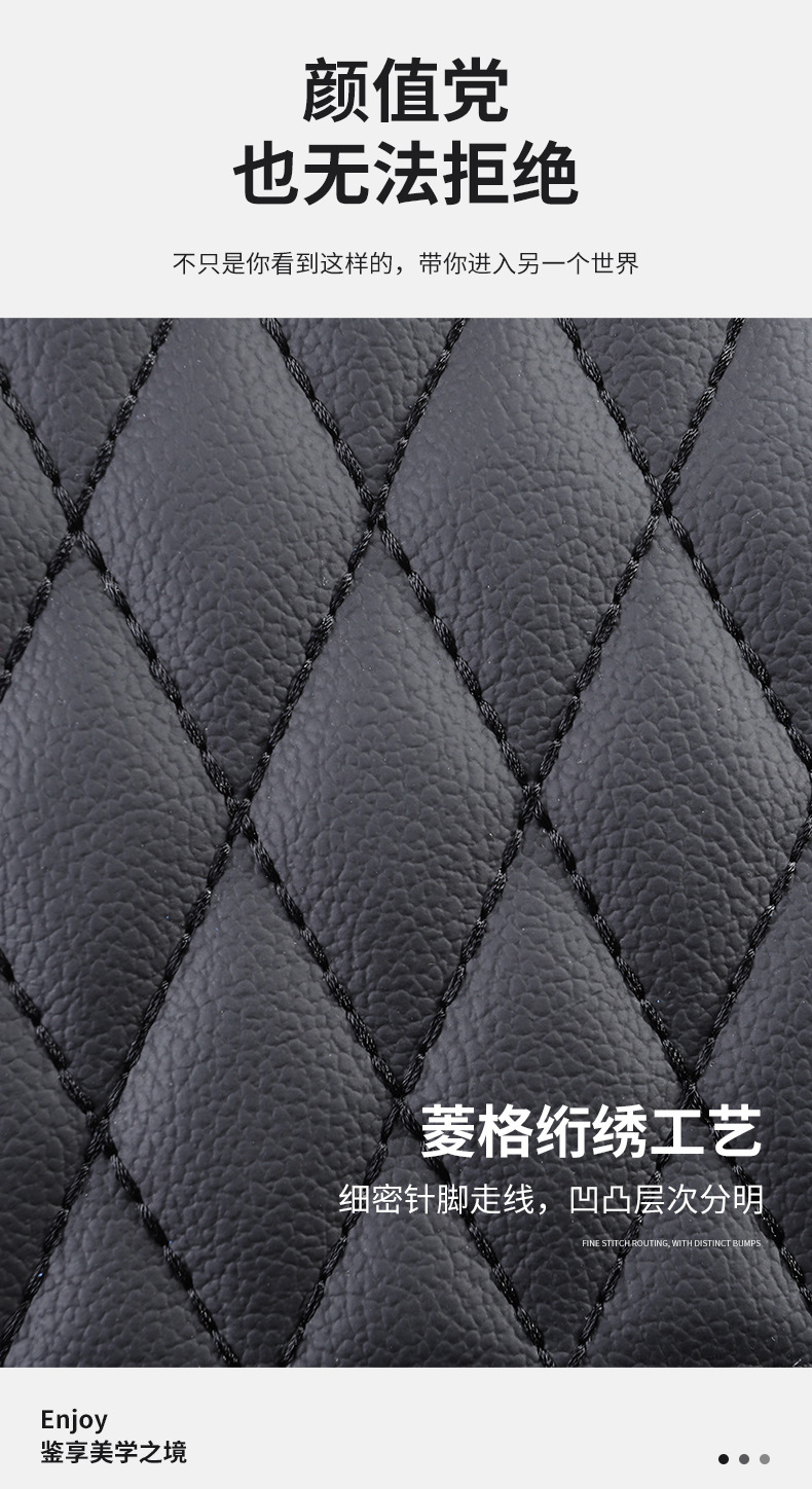 The new car cushion is fully surrounded by the four seasons universal seat cushion leather seat cover car decorative seat cover seat cover manufacturers foreign trade