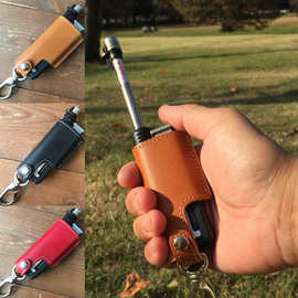 现货适用于SOTO打火机皮套 伸缩式打火机套 日韩户外点火器保护套