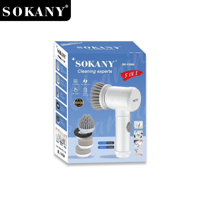 SOKANY12009電動清潔池皿洗い神器多機能家庭用床ブラシ無線清掃子|undefined