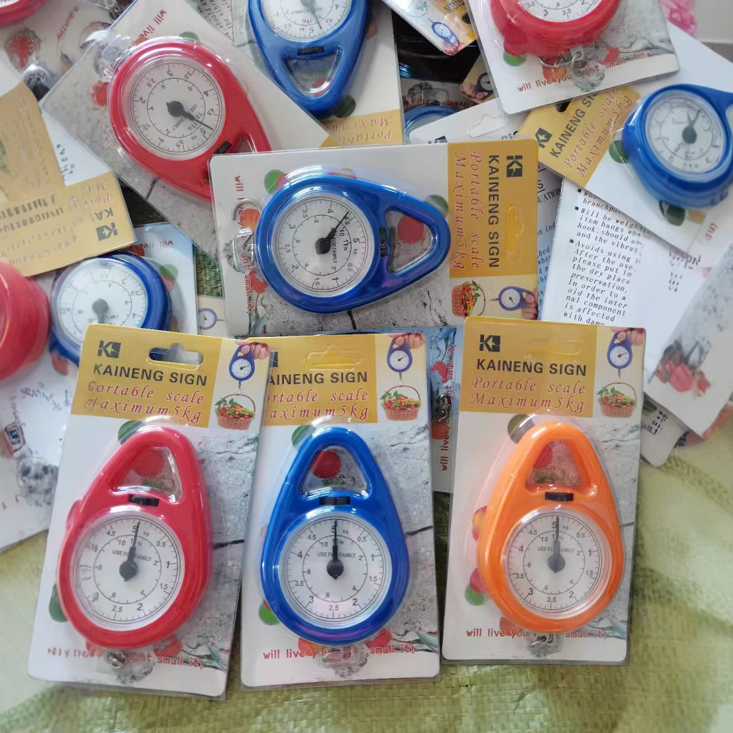 2025 báscula de mano mecánica báscula de resorte báscula de pesca mini báscula portátil báscula de mano doméstica 5kg