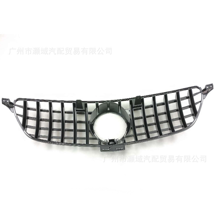 Aplicable a la red central delantera de Mercedes-Benz GIE W166 modificado GT de 15 - 19 años Lámpara de bumper frontal