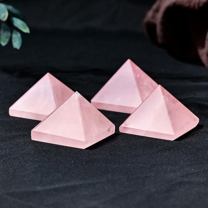 Natural Ornament, Crystal Tower for Energy Purification, Egyptian Pyramid, Furniture Decoration, Feng Shui Ornament