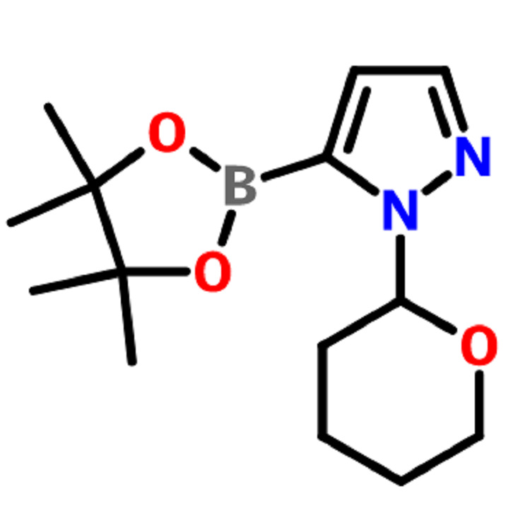 1-(2-四氢吡喃基)-1H-吡唑-5-硼酸频哪酯  CAS:903550-26-5  98%