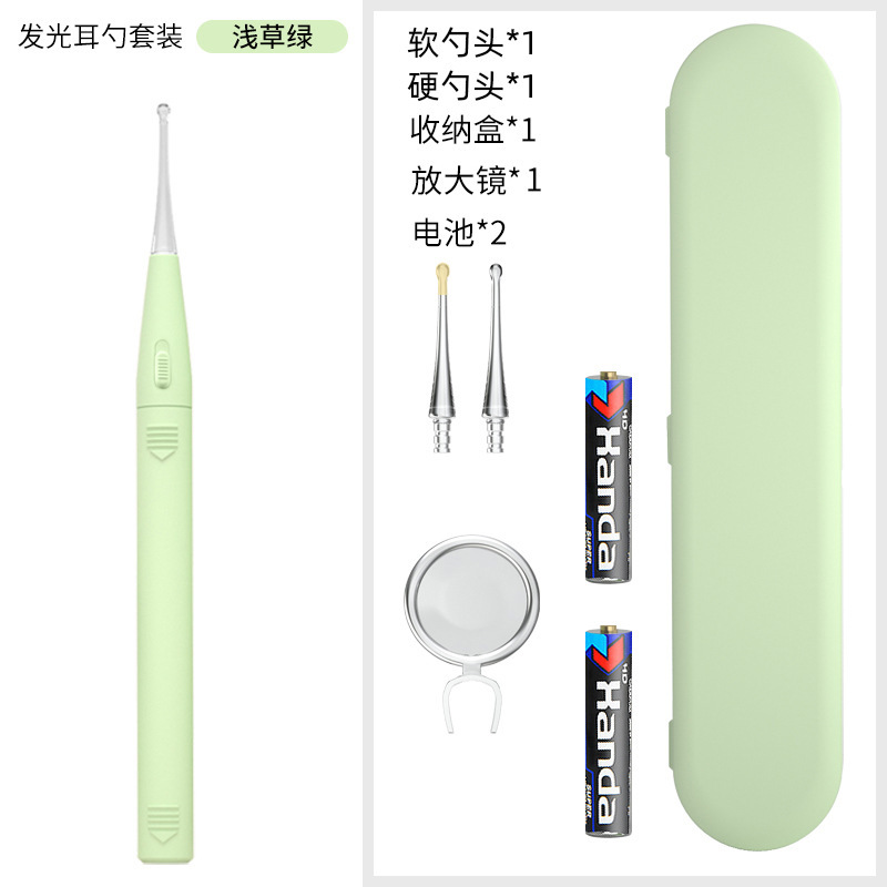 源工場の新型子供の発光耳のスプーンは耳のスプーンを掘って発光します。|undefined