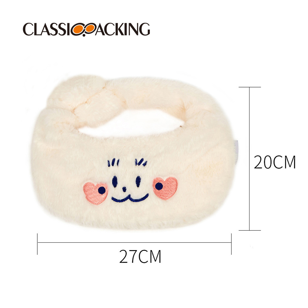 Simple ins estilo bolso de las mujeres de la felpa bolsa de las axilas 2022 invierno Niña corazón suave bolsa de la nube