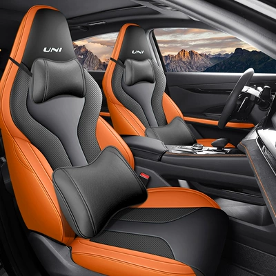 Modelə uyğun (Original) oturacaq örtükləri – Seat Covers, Sports Version Special - shadow-orange-deluxe-edition-note-model-year-rear-all-inclusive