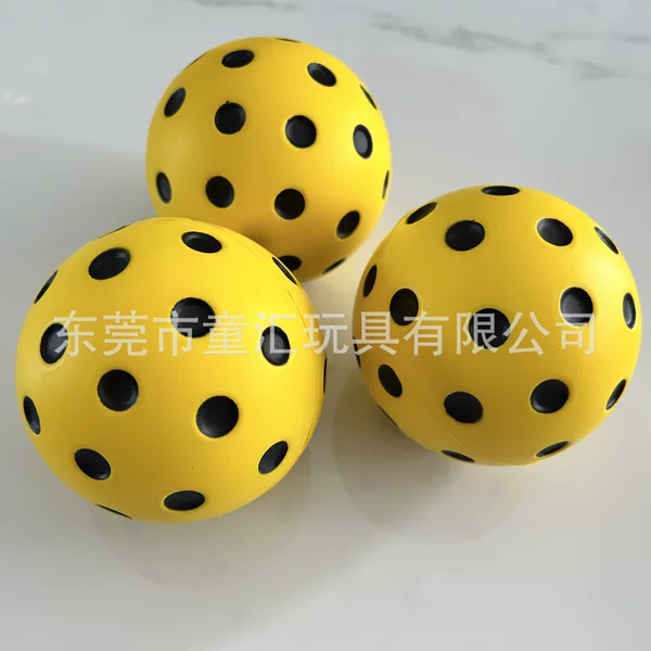 PU sponge new peak ball cross-border pickleball elastic ball