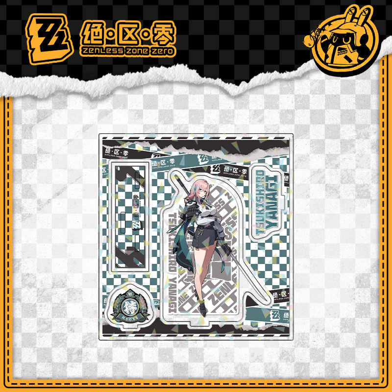 Acrylic stand custom MJ peripheral combination glass laser three-insert stand