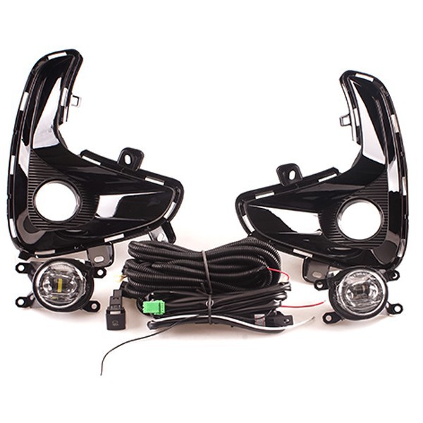Aplicable a Toyota 20 / 21 nuevo conjunto de lámpara de niebla LED Yaris, lámpara de niebla, lámpara diurna, lámpara de barra delantera