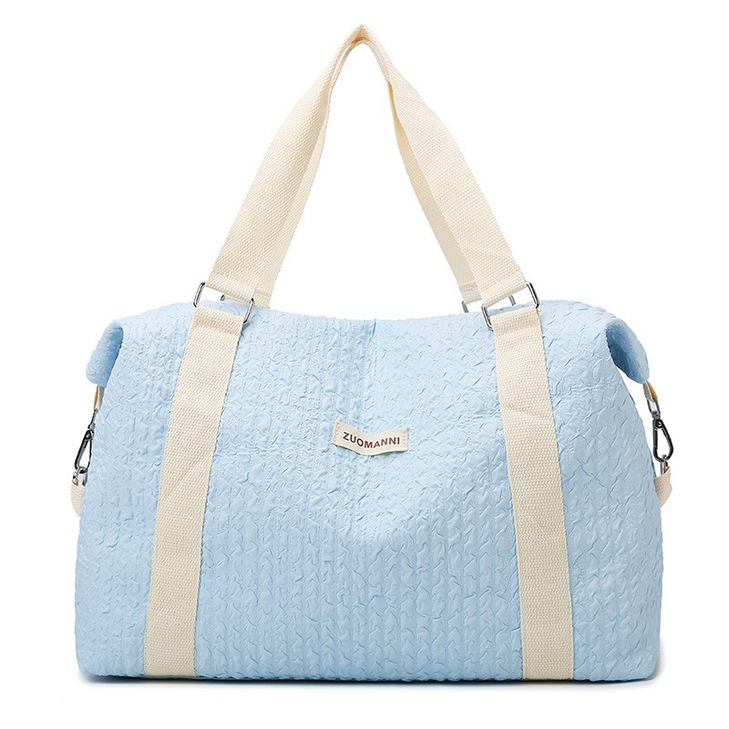 Bolsa de viaje separada en seco y húmedo, tela Oxford de gran capacidad, bolsa de equipaje de almacenamiento portátil para viajes de negocios, bolsa de fitness deportiva ligera para hombres