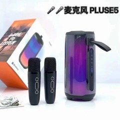 電気商のモデルの脈動5プルゼ5スマート家庭用はk歌の一体マイクの家庭の無線のブルートゥーススピーカーを歌います。