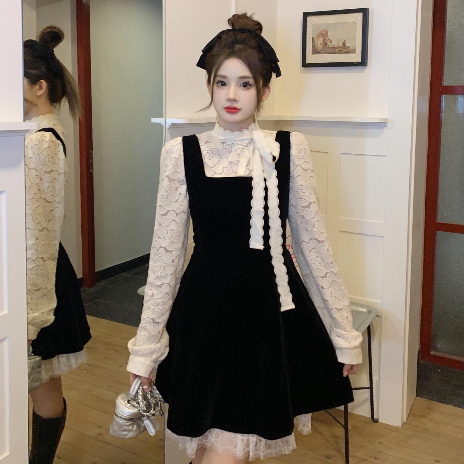 M-4XL大きいサイズ2点セット