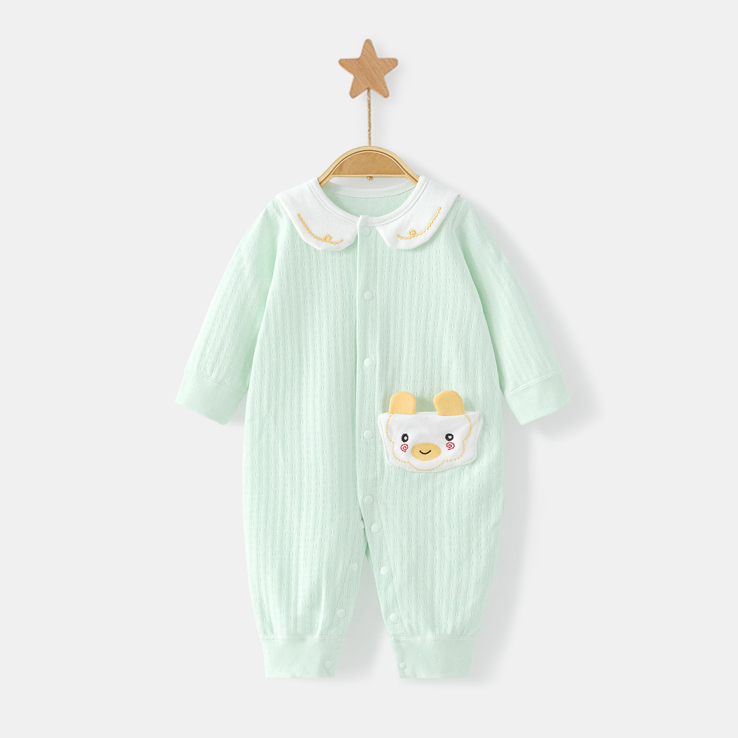 Primavera y otoño, camiseta infantil, delgada para hombres y mujeres, ropa de recién nacidos, ropa de algodón para bebés, ropa de otoño