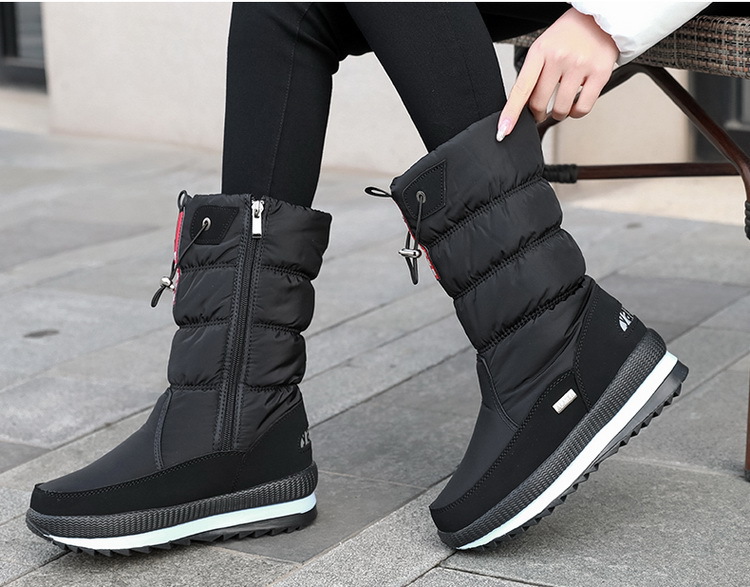 Kid's Women's Casual Solid Color Round Toe Snow Boots display picture 7