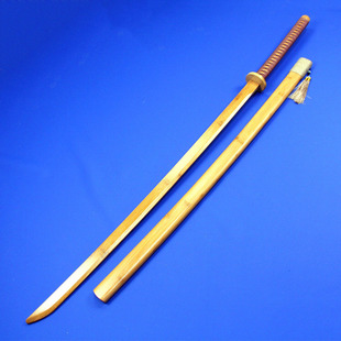 Bamboo Kendo Aikido Juhe Practice Martial Arts Wooden Knife Bamboo Sword Weapon cosplay Props Miao Knife Not Bladed