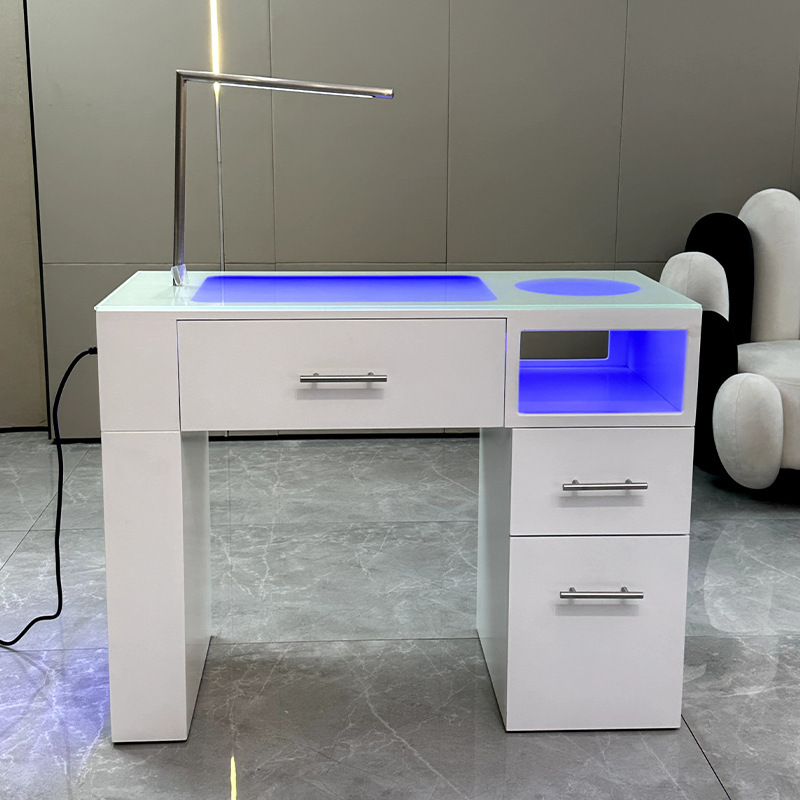 Factory Outlet Nail Table Nail Shop Studio Commercial Single Manicure Nail Table Beauty Shop Simple Dressing Table
