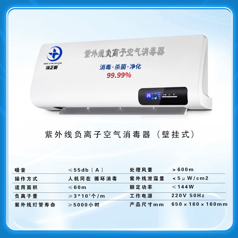 60 cubos de rayos ultravioleta montados en la pared (instituciones médicas)