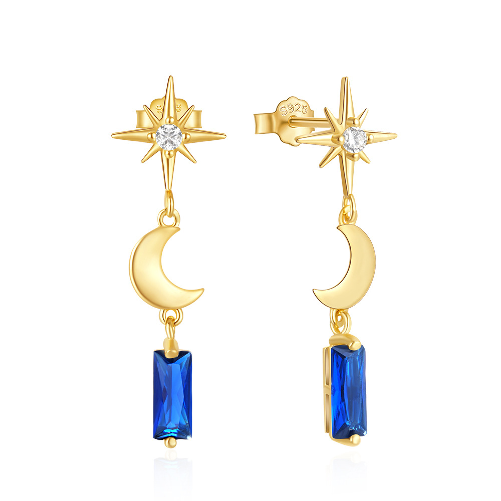 4g Weight 925 Sterling Silver Ear Needle Material Zircon Inlay Material Earrings Classification 1 Pair Quantity Daily Occasion 925 Sterling Silver Material Geometric Pattern Women's Gender Plating, Inlay Design Simple Style Style 1 Pair 925 Sterling Silver Zircon Geometric Earrings 22