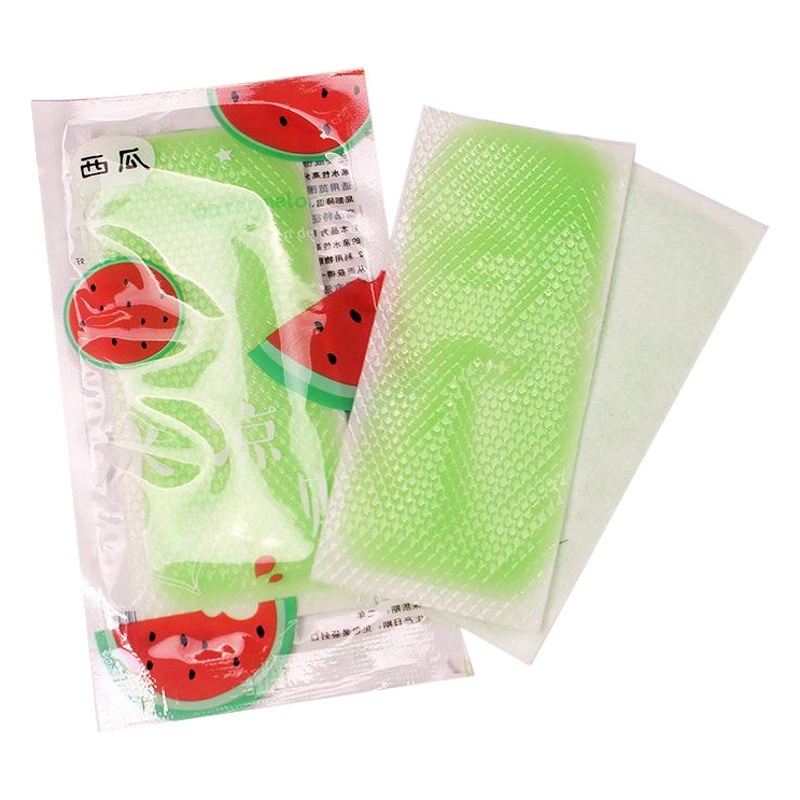 Наклейки со льдом с фруктовым вкусом летние студенты военная подготовка анти-летние охлаждающие наклейки со льдом Мультяшные крутые наклейки летние наклейки оптом