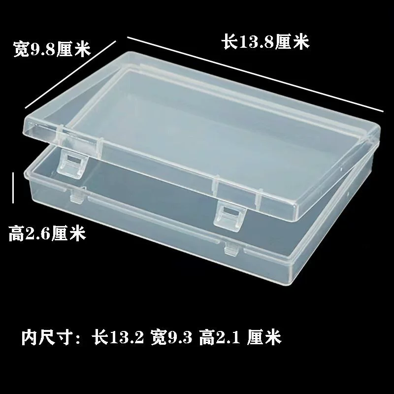 Rectangular universal transparent plastic medical mask