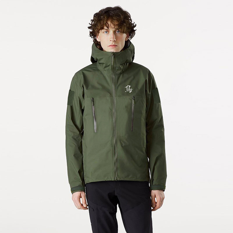 2025 Spring and Autum New Style Niaojia Same Style Alpha Sv Outdoor Jacket Windproof and Waterproof Men's Hard Shell Jacket 2025 Spring and Autum New Style Niaojia Same Style Alpha Sv Outdoor Jacket Windproof and Waterproof Men's Hard Shell Jacket