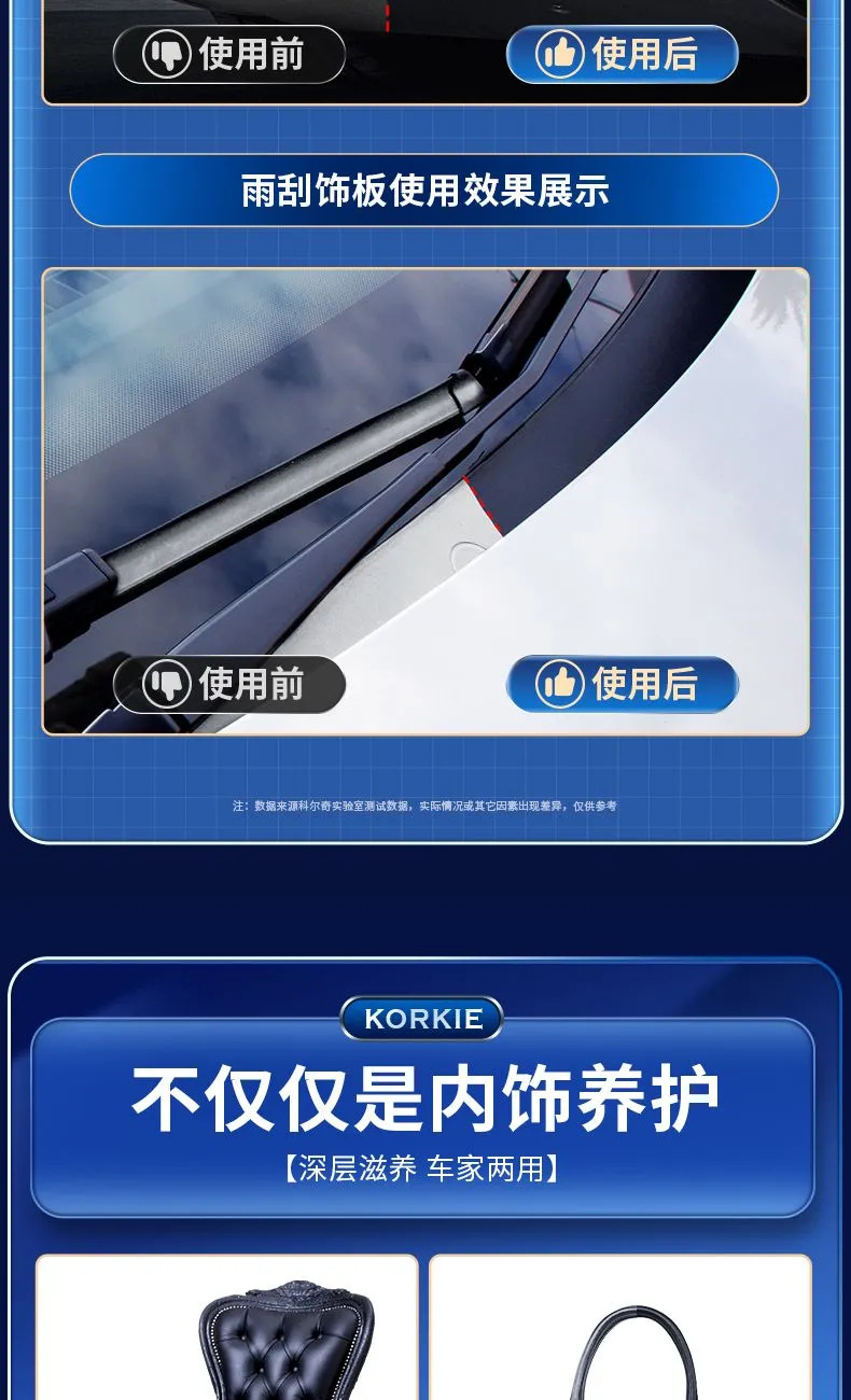 Colch watch plate wax car interior wax curing wax dashboard polishing plastic refuriator leather coating