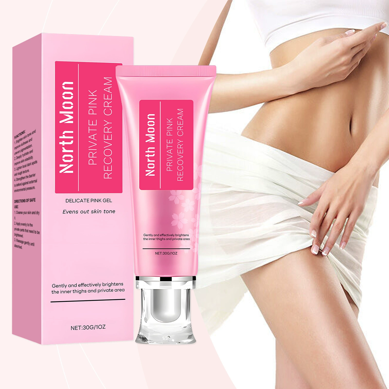 NORTH MOON Женский крем для ухода Нежный питательный увлажняющий крем для ежедневного наружного применения Крем для ухода за телом