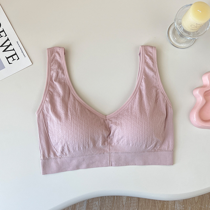 プラスサイズのマザーズブラ、ワイヤーなし、女性用のファットmm下着、快適、シームレス、美しい背中、通気性のあるチューブトップ、胸を包みます。|undefined