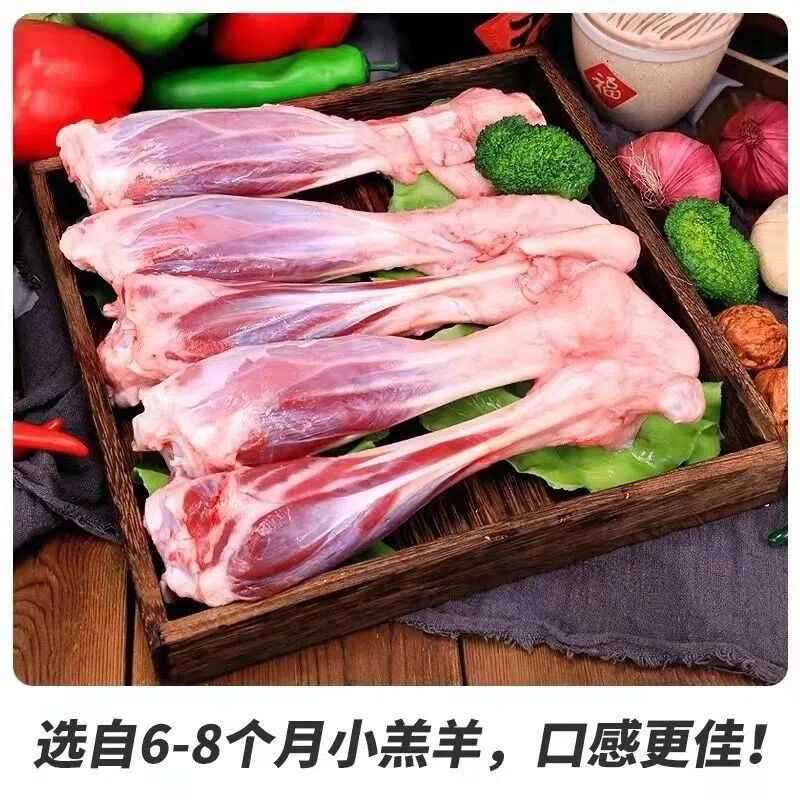羊小腿羊后小腿内蒙古锡盟草原羊肉新鲜食材后腱厂家批发