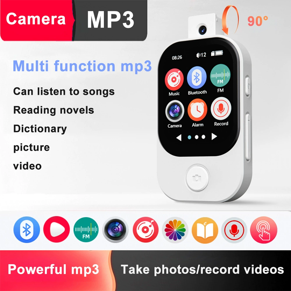 Портативный плеер для фотосессий, MP3/MP4, Bluetooth
