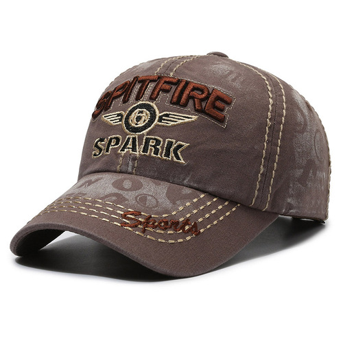 Baseball cap, Spring and Autumn Fashion Sports Hat, Men's Outdoor Casual Korean Style Sun Hat, Sun Protection Breathable Duckbill Hat