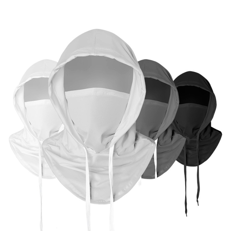 Cross-border Sun Hat Men's and Women's Summer Sun Hat Face Cover Full Face Headgear Fishing Sunscreen Face Towel Sunscreen Hat