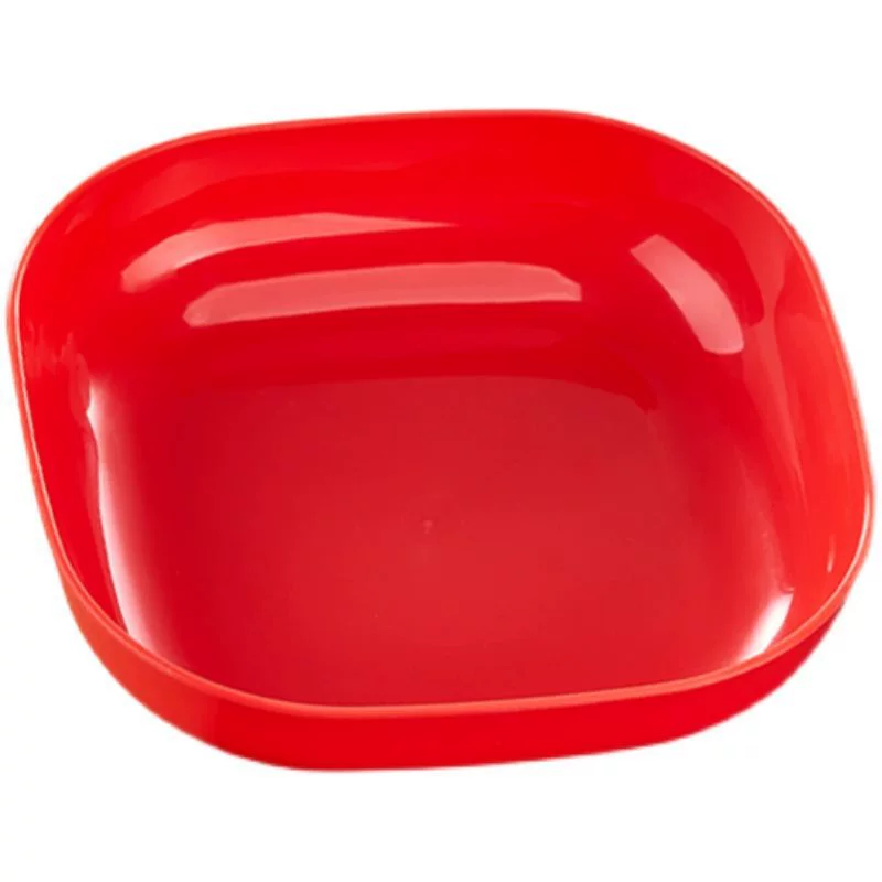 Light luxury vomiting bone dish dining table bone disc household plastic dish fruit snacks snack dish, plate garbage slag plate small plate
