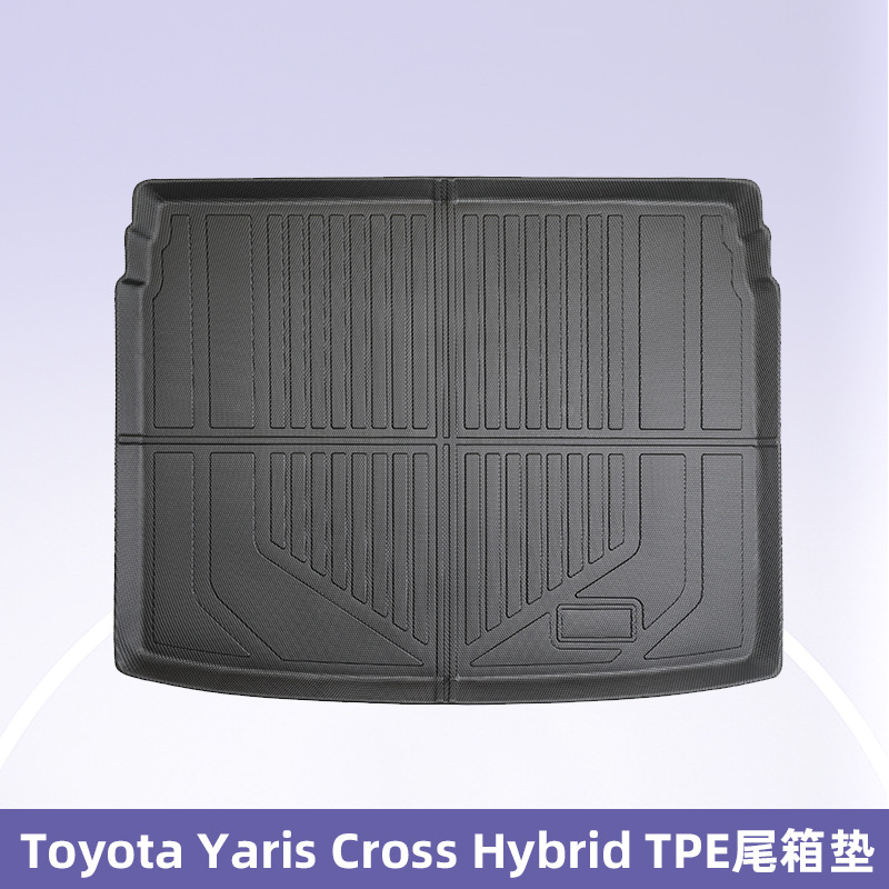 Es adecuado para Toyota Yaris Cross Hybrid 2020 - 2025 timón derecho 3D todas las condiciones meteorológicas almohadilla de pie TPE