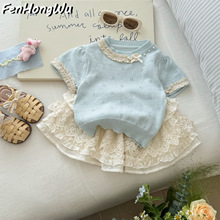 ���ۺ��ݡ�Ůͯ������װ����֯����T����˿Ů���������ȹ������