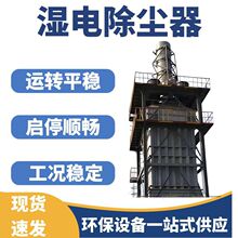 湿式静电除尘器黑烟白烟废气处理电捕焦油器电离捕捉静电除尘设备