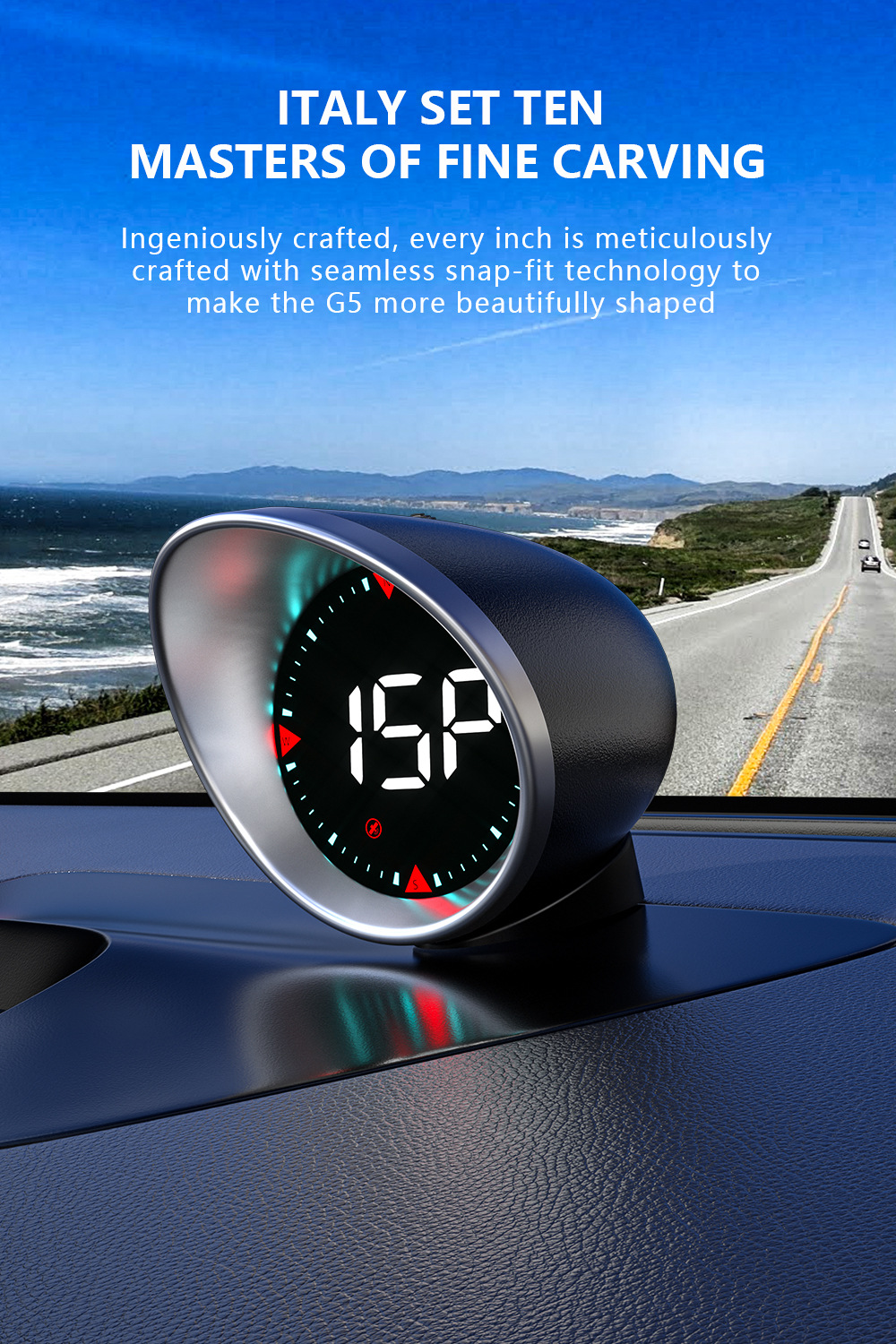 Weiying Intelligent Hud Head-Up Display Car Universal Gps Speedometer Modification Portable Smart High-Definition