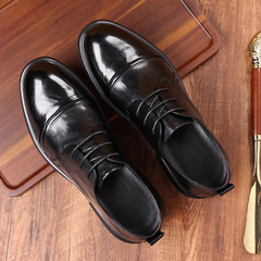 Men's New Formal Business Leather Shoes, Stylish British Leisure, Wholesale Breathable Trendy Shoes Live Stream