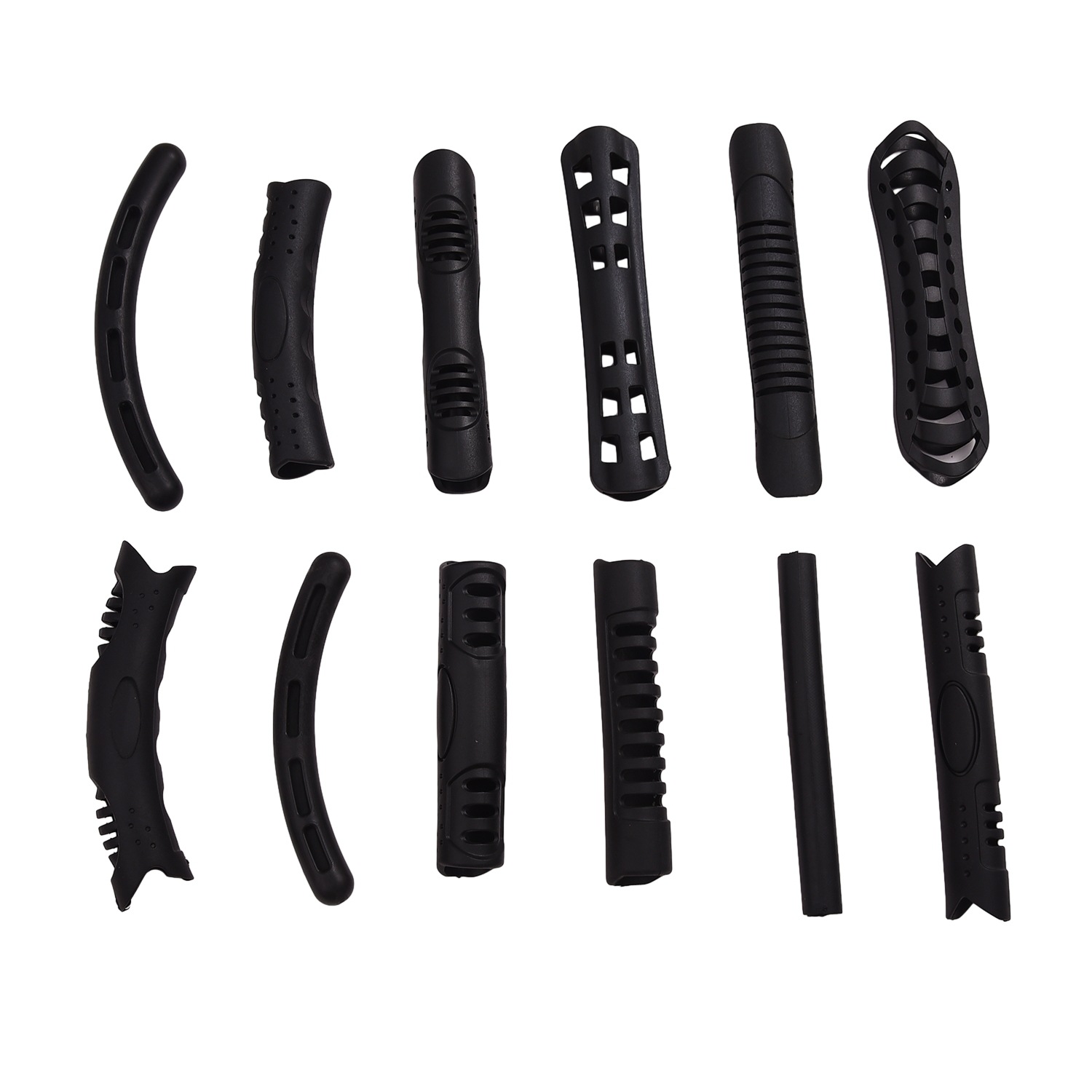 Black Die Casting Handle Accessories DIY Toolbox Handle Plastic Replacement Handle Plastic Accessories