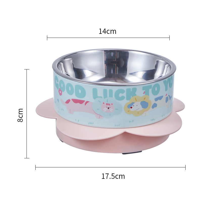 Tazón para gatos de acero inoxidable para perros, cuello para gatos, tazón para gatos, tazón para gatos, tazón para gatos, tazón para perros, tazón para perros, nuevo tipo