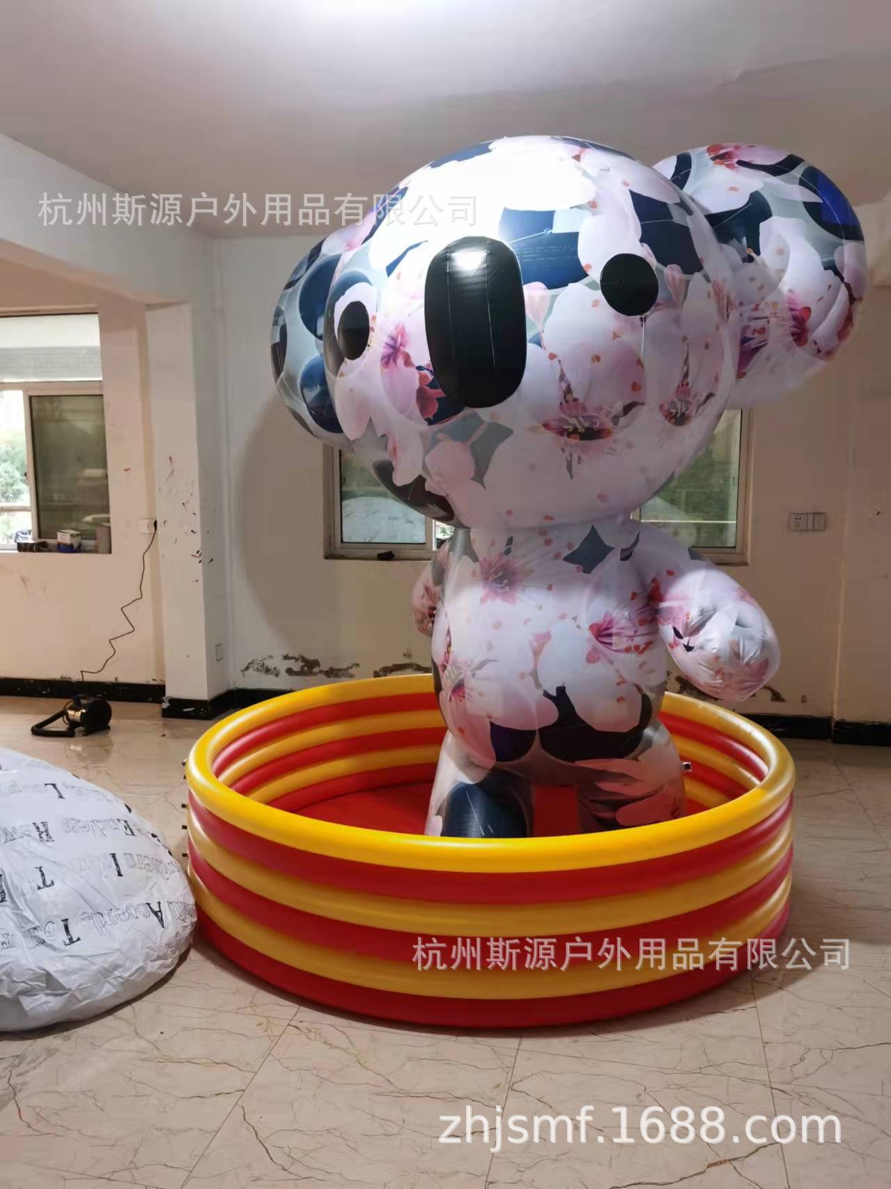 充气卡通气模行走闭气PVC升空广告人偶吉祥物公仔开业节日气模型-阿里巴巴