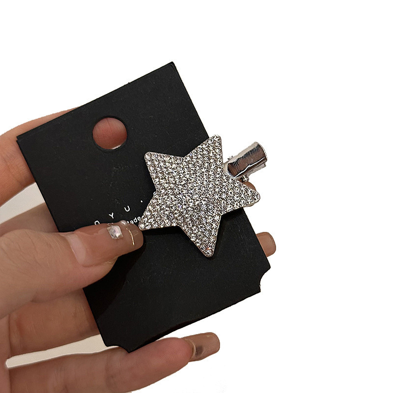 풀 다이아몬드 별 은색