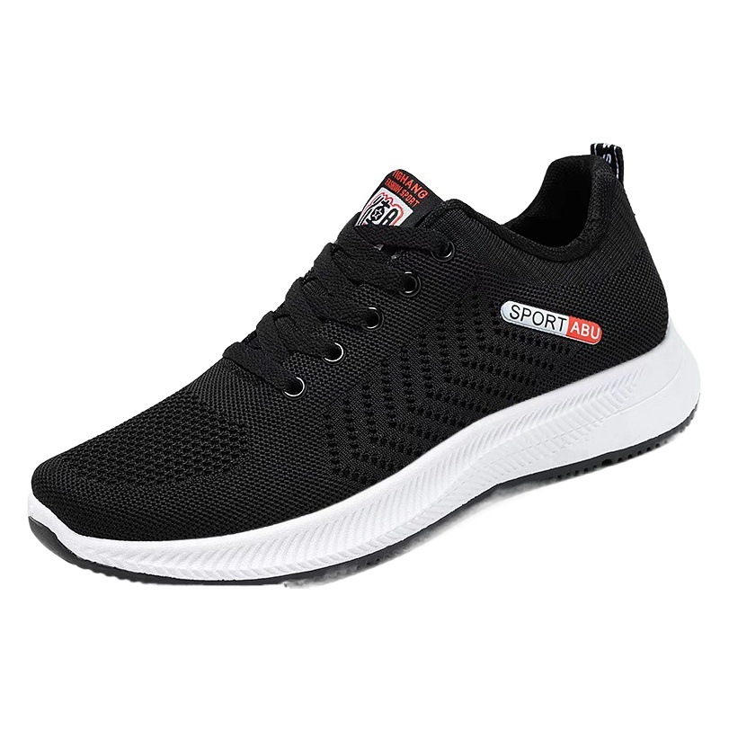 Zapatos de hombre al por mayor 2023 otoño cómodo transpirable vuelo tejido zapatos de los hombres zapatos de moda resistente al desgaste zapatillas de deporte casuales hombres