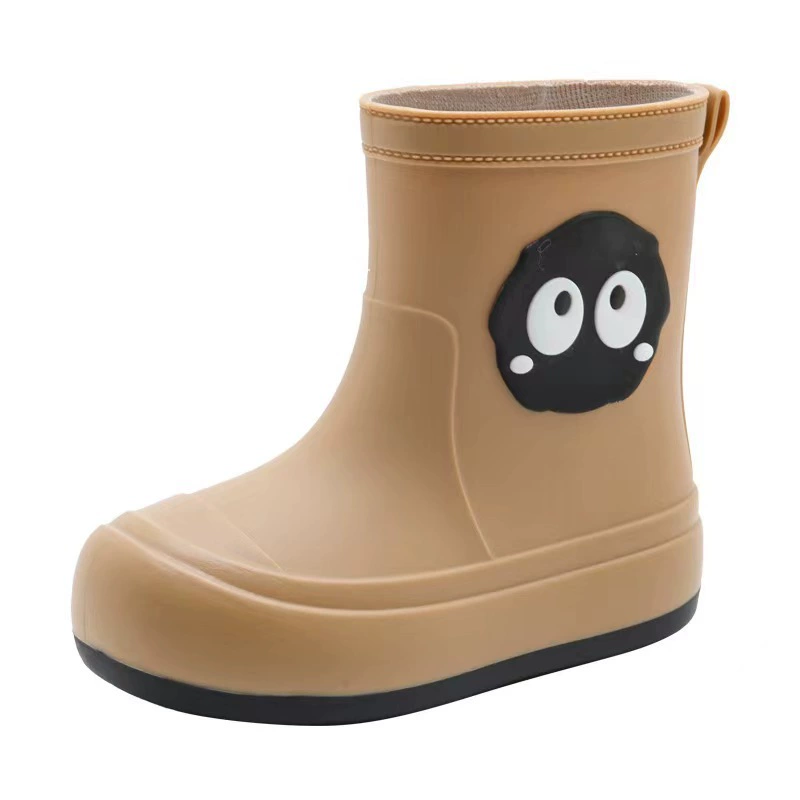 Children's raincoat, non-slip footwear, cartoon cute boots for elementary school students for boys, mid-length, for teenagers, family style