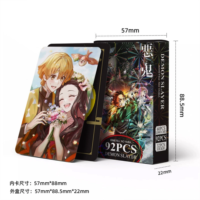 Внешнеторговое специальное предложение 92 Demon Slayer: Knife Kanjiro Anime Collection Peripheral Card Postcard опт