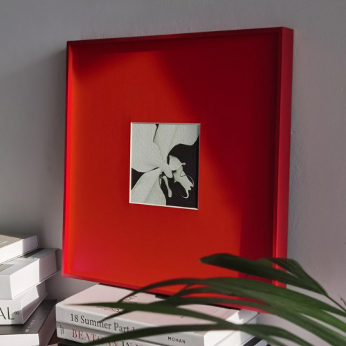 Time Spiral Red Niche Wall Art Creative Modern Minimalist Art Decor for Living Room and Bedroom Wall