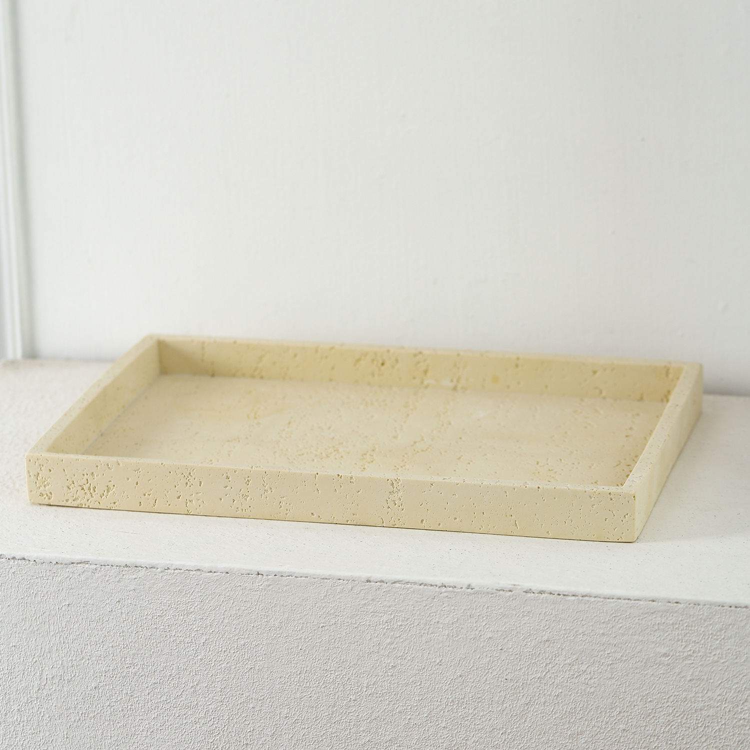 Túnel de viento silencioso almacena siete conjuntos de tazas de enjuague bucal, soporte de cepillo de dientes, botella de emulsión, botella de fragancia, bandeja de jabón, mesa de lavado