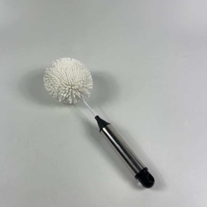 不锈钢手柄多功能清洁刷塑料竹柄洗衣服刷子多功能鞋刷