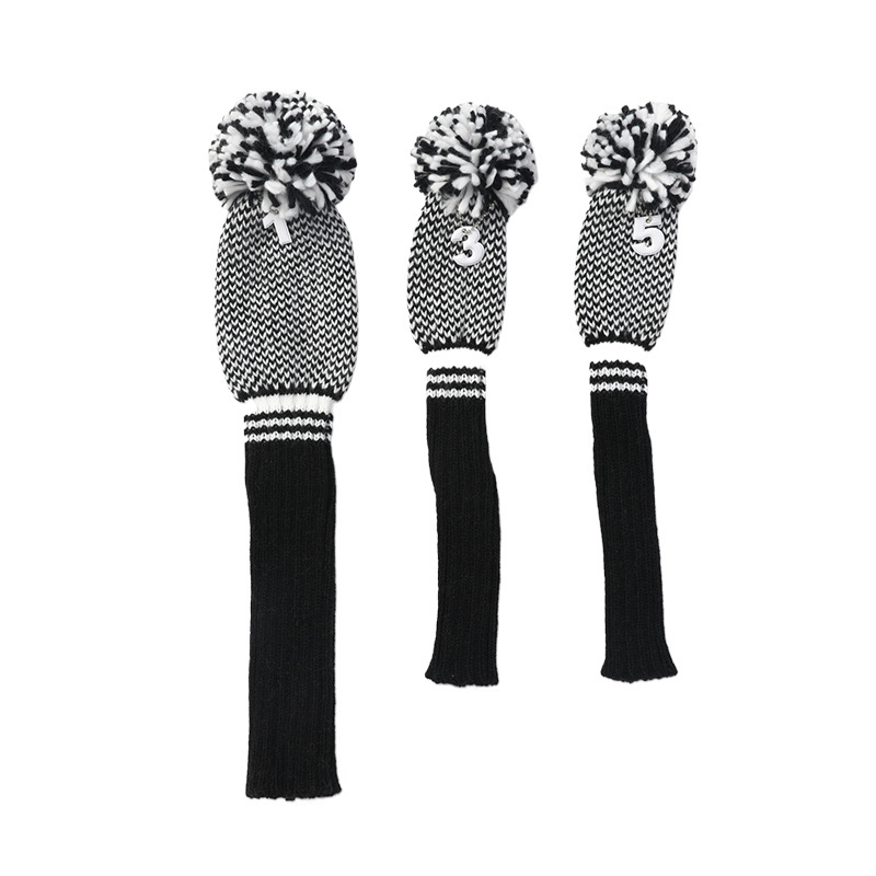 El Club de Golf vendedor caliente transfronterizo fijó las mercancías de la Fábrica de la fuente del juego de tres piezas del Club de punto de golf del club de madera se puede entregar en nombre